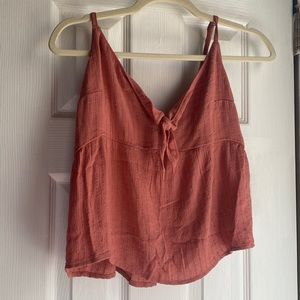 Hollister Babydoll Tied Tank